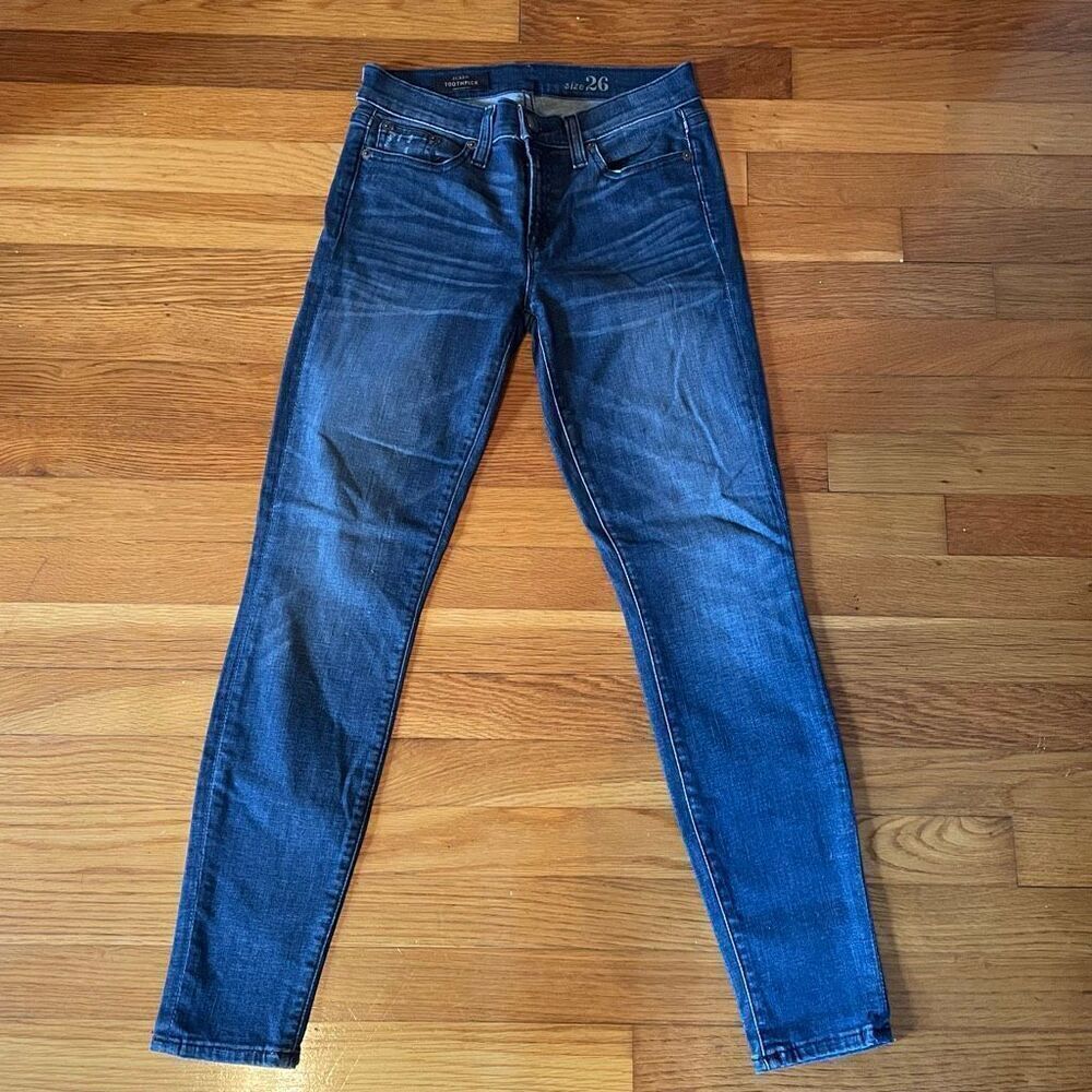 J CREW | toothpick jeans 26